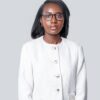 Professional headshot, white tweed jacket and glasses, by Studio24.7